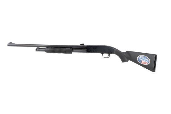 Mossberg Maverick hunting shotgun features a 5+1 capacity